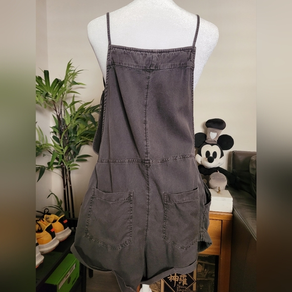 BILLABONG WILD PURSUIT ROMPER Off Black Junior's M/L $56 Festival Shorts - Picture 4 of 8